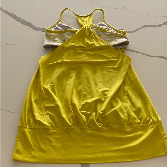 Lululemon No Limit Tank yellow size 6 - Picture 3 of 6